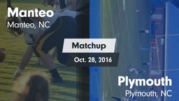 Matchup: Manteo vs. Plymouth  2016