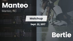 Matchup: Manteo vs. Bertie 2017
