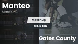 Matchup: Manteo vs. Gates County 2017