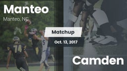 Matchup: Manteo vs. Camden 2017