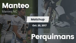 Matchup: Manteo vs. Perquimans 2017