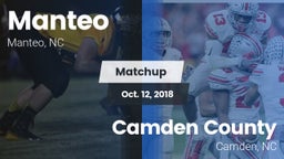 Matchup: Manteo vs. Camden County  2018