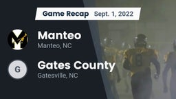Recap: Manteo  vs. Gates County  2022