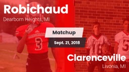 Matchup: Robichaud vs. Clarenceville  2018