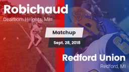 Matchup: Robichaud vs. Redford Union  2018