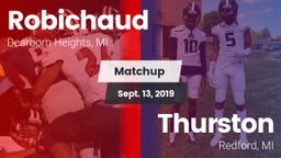 Matchup: Robichaud vs. Thurston  2019