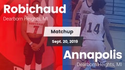 Matchup: Robichaud vs. Annapolis  2019