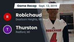 Recap: Robichaud  vs. Thurston  2019