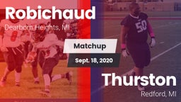 Matchup: Robichaud vs. Thurston  2020