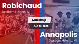 Matchup: Robichaud vs. Annapolis  2020