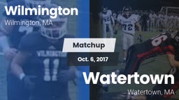 Matchup: Wilmington vs. Watertown  2017