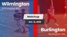 Matchup: Wilmington vs. Burlington  2018