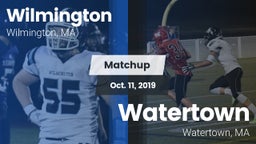 Matchup: Wilmington vs. Watertown  2019