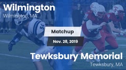 Matchup: Wilmington vs. Tewksbury Memorial 2019
