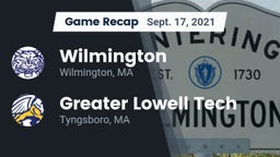 Recap: Wilmington  vs. Greater Lowell Tech  2021
