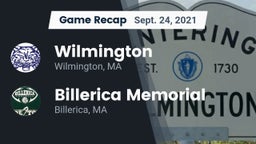 Recap: Wilmington  vs. Billerica Memorial  2021