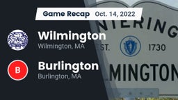 Recap: Wilmington  vs. Burlington  2022
