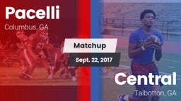 Matchup: Pacelli vs. Central  2017