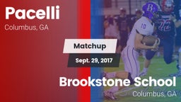 Matchup: Pacelli vs. Brookstone School 2017