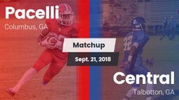 Matchup: Pacelli vs. Central  2018