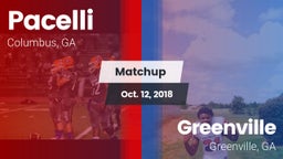 Matchup: Pacelli vs. Greenville  2018