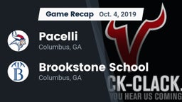 Recap: Pacelli  vs. Brookstone School 2019