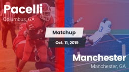 Matchup: Pacelli vs. Manchester  2019