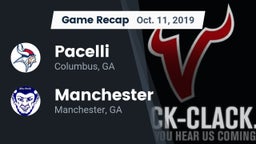 Recap: Pacelli  vs. Manchester  2019