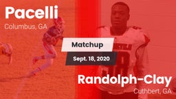 Matchup: Pacelli vs. Randolph-Clay  2020