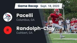 Recap: Pacelli  vs. Randolph-Clay  2020