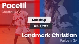 Matchup: Pacelli vs. Landmark Christian  2020