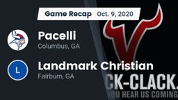 Recap: Pacelli  vs. Landmark Christian  2020