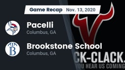 Recap: Pacelli  vs. Brookstone School 2020