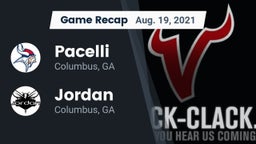 Recap: Pacelli  vs. Jordan  2021