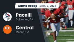 Recap: Pacelli  vs. Central  2021