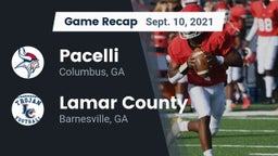 Recap: Pacelli  vs. Lamar County  2021