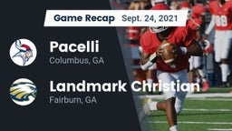 Recap: Pacelli  vs. Landmark Christian  2021