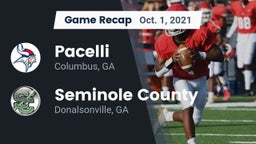 Recap: Pacelli  vs. Seminole County  2021