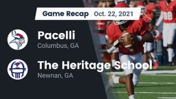 Recap: Pacelli  vs. The Heritage School 2021