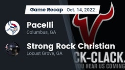 Recap: Pacelli  vs. Strong Rock Christian  2022