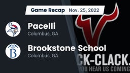 Recap: Pacelli  vs. Brookstone School 2022