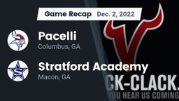 Recap: Pacelli  vs. Stratford Academy  2022
