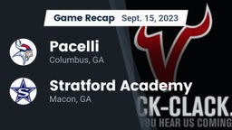 Recap: Pacelli  vs. Stratford Academy  2023