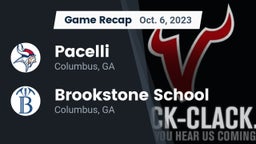Recap: Pacelli  vs. Brookstone School 2023