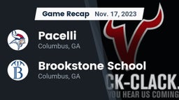 Recap: Pacelli  vs. Brookstone School 2023