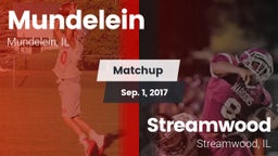 Matchup: Mundelein vs. Streamwood  2017
