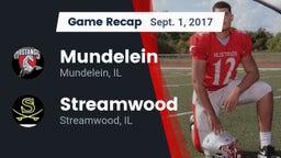 Recap: Mundelein  vs. Streamwood  2017