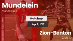 Matchup: Mundelein vs. Zion-Benton  2017