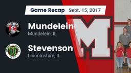 Recap: Mundelein  vs. Stevenson  2017