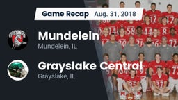 Recap: Mundelein  vs. Grayslake Central  2018